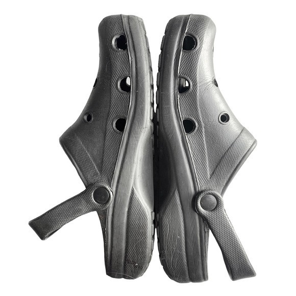 Classic slip‎ on Black EVA Rubber Clogs Unisex Size 41 Women 10/Men 8 - Picture 5 of 9